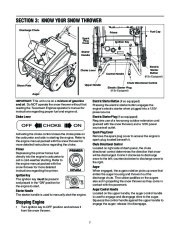 MTD 140 150 E150 E162 E172 Snow Blower Owners Manual page 7