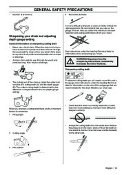2008-2009 Husqvarna 357XP 359 Chainsaw Owners Manual, 2008,2009 page 13