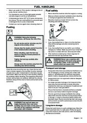 2008-2009 Husqvarna 357XP 359 Chainsaw Owners Manual, 2008,2009 page 19