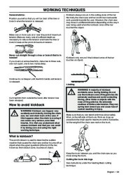 2008-2009 Husqvarna 357XP 359 Chainsaw Owners Manual, 2008,2009 page 29