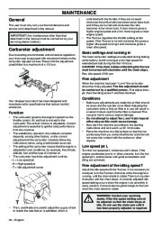 2008-2009 Husqvarna 357XP 359 Chainsaw Owners Manual, 2008,2009 page 30