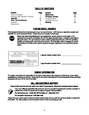 MTD Yard Man 2B5 295 E2B5 E295 Snow Blower Owners Manual page 2