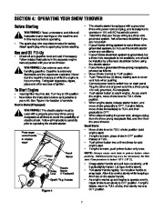 MTD Yard Man 2B5 295 E2B5 E295 Snow Blower Owners Manual page 7