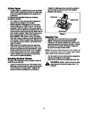 MTD Yard Man 2B5 295 E2B5 E295 Snow Blower Owners Manual page 8