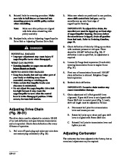 Toro 38559 Toro 1028 Power Shift Snowthrower Manuel des Propriétaires, 1999 page 32