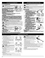 MTD Troy-Bilt TB2BP 2 Cycle Backpack Blower Owners Manual page 6