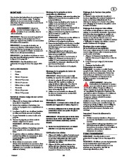 Simplicity H924RX 1695515 Snow Blower Owners Manual page 22