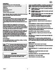 Simplicity H924RX 1695515 Snow Blower Owners Manual page 3