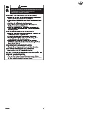 Simplicity H924RX 1695515 Snow Blower Owners Manual page 33