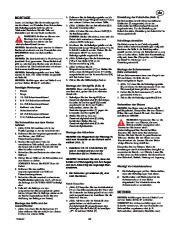Simplicity H924RX 1695515 Snow Blower Owners Manual page 36