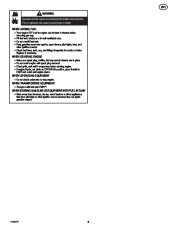 Simplicity H924RX 1695515 Snow Blower Owners Manual page 6