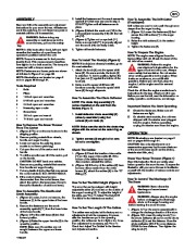 Simplicity H924RX 1695515 Snow Blower Owners Manual page 9