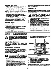 MTD White Outdoor Snow Boss 750T Snow Blower Owners Manual page 10