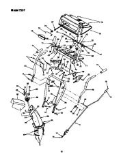 MTD White Outdoor Snow Boss 750T Snow Blower Owners Manual page 18