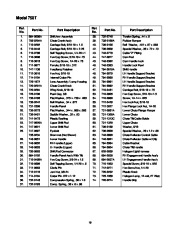 MTD White Outdoor Snow Boss 750T Snow Blower Owners Manual page 19