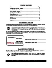 MTD White Outdoor Snow Boss 750T Snow Blower Owners Manual page 2