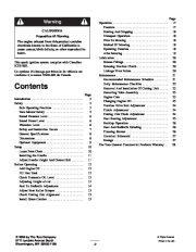 Toro 04130, 04215 Toro Greensmaster 500 Owners Manual, 2005 page 2