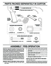 Poulan Pro Owners Manual, 2007 page 4