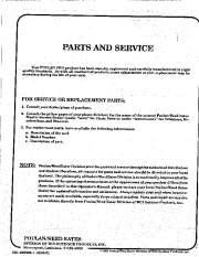 Poulan Pro Owners Manual, 1992 page 24
