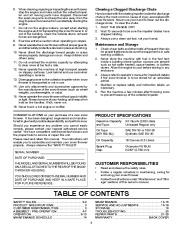 Poulan Pro Owners Manual, 2010 page 3