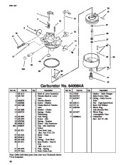 Toro 38051 522 Snowthrower Parts Catalog, 2000 page 16