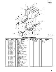 Toro 38051 522 Snowthrower Parts Catalog, 2000 page 5