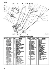 Toro 38051 522 Snowthrower Parts Catalog, 2000 page 8