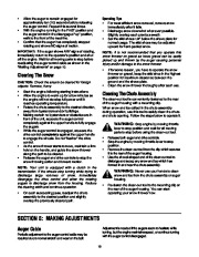 MTD 3BA Snow Blower Owners Manual page 10