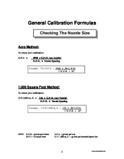 Toro Commercial Products Sprayer Calibration Guide 98006SL Sprayer Calibration Guide page 10