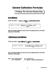 Toro Commercial Products Sprayer Calibration Guide 98006SL Sprayer Calibration Guide page 11