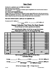 Toro Commercial Products Sprayer Calibration Guide 98006SL Sprayer Calibration Guide page 30