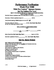 Toro Commercial Products Sprayer Calibration Guide 98006SL Sprayer Calibration Guide page 39