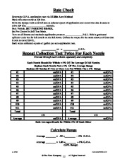 Toro Commercial Products Sprayer Calibration Guide 98006SL Sprayer Calibration Guide page 40