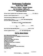 Toro Commercial Products Sprayer Calibration Guide 98006SL Sprayer Calibration Guide page 41