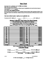 Toro Commercial Products Sprayer Calibration Guide 98006SL Sprayer Calibration Guide page 50