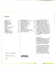 STIHL Owners Manual page 3