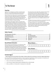 MTD 410 Push Lawn Mower Owners Manual page 2