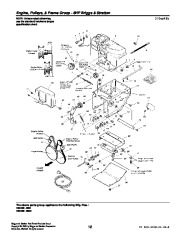 Simplicity 5 8 HP 1694587 1694595 1694588 1694596 Intermediate Snow Blower Parts Manual page 12