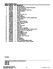 Simplicity 5 8 HP 1694587 1694595 1694588 1694596 Intermediate Snow Blower Parts Manual page 17