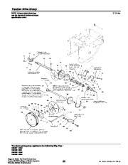 Simplicity 5 8 HP 1694587 1694595 1694588 1694596 Intermediate Snow Blower Parts Manual page 20