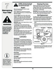 MTD Troy-Bilt 450 Series Rear Tine Tiller Lawn Mower Owners Manual page 12