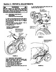 Simplicity 3190M 3190E 1694382 1694383 Signle Stage Snow Blower Owners Manual page 12