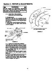 Simplicity 3190M 3190E 1694382 1694383 Signle Stage Snow Blower Owners Manual page 13