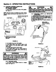 Simplicity 3190M 3190E 1694382 1694383 Signle Stage Snow Blower Owners Manual page 7