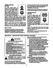 MTD Yard Machines Automatic Garder Tractor Lawn Mower Owners Manual page 13