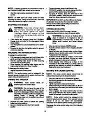 MTD Yard Machines Automatic Garder Tractor Lawn Mower Owners Manual page 15