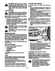 MTD Yard Machines Automatic Garder Tractor Lawn Mower Owners Manual page 23