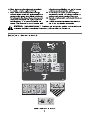 MTD Yard Machines Automatic Garder Tractor Lawn Mower Owners Manual page 6