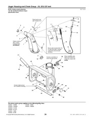 Simplicity Large Frame 9.5 10.5 11.5 13 HP 1694867 4914 4847 4848 4849 4850 4851 4852 4872 4915 Snow Blower Owners Manual page 24