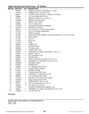 Simplicity Large Frame 9.5 10.5 11.5 13 HP 1694867 4914 4847 4848 4849 4850 4851 4852 4872 4915 Snow Blower Owners Manual page 29